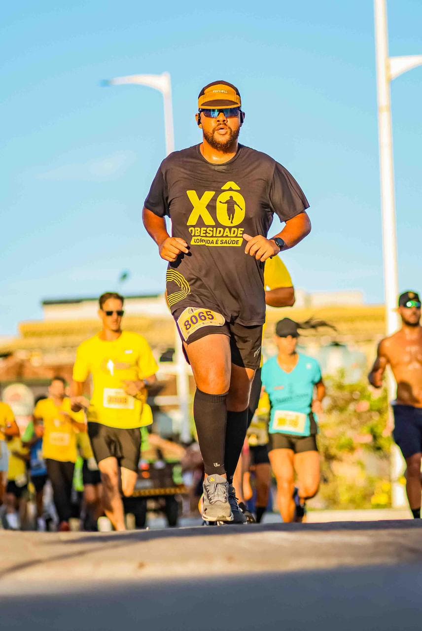 Foto depois da transformação (abaixo de 100kg)